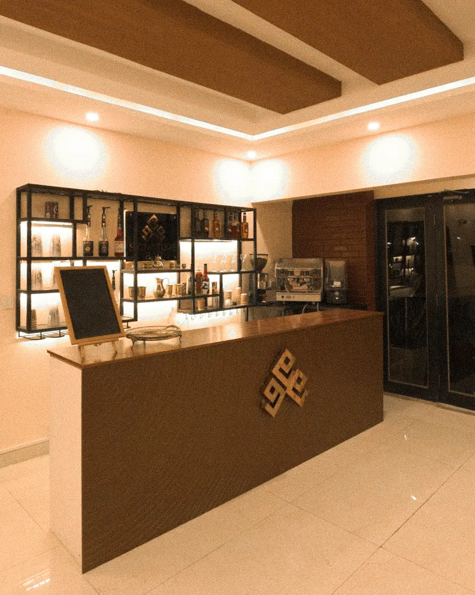 elet reception desk detail