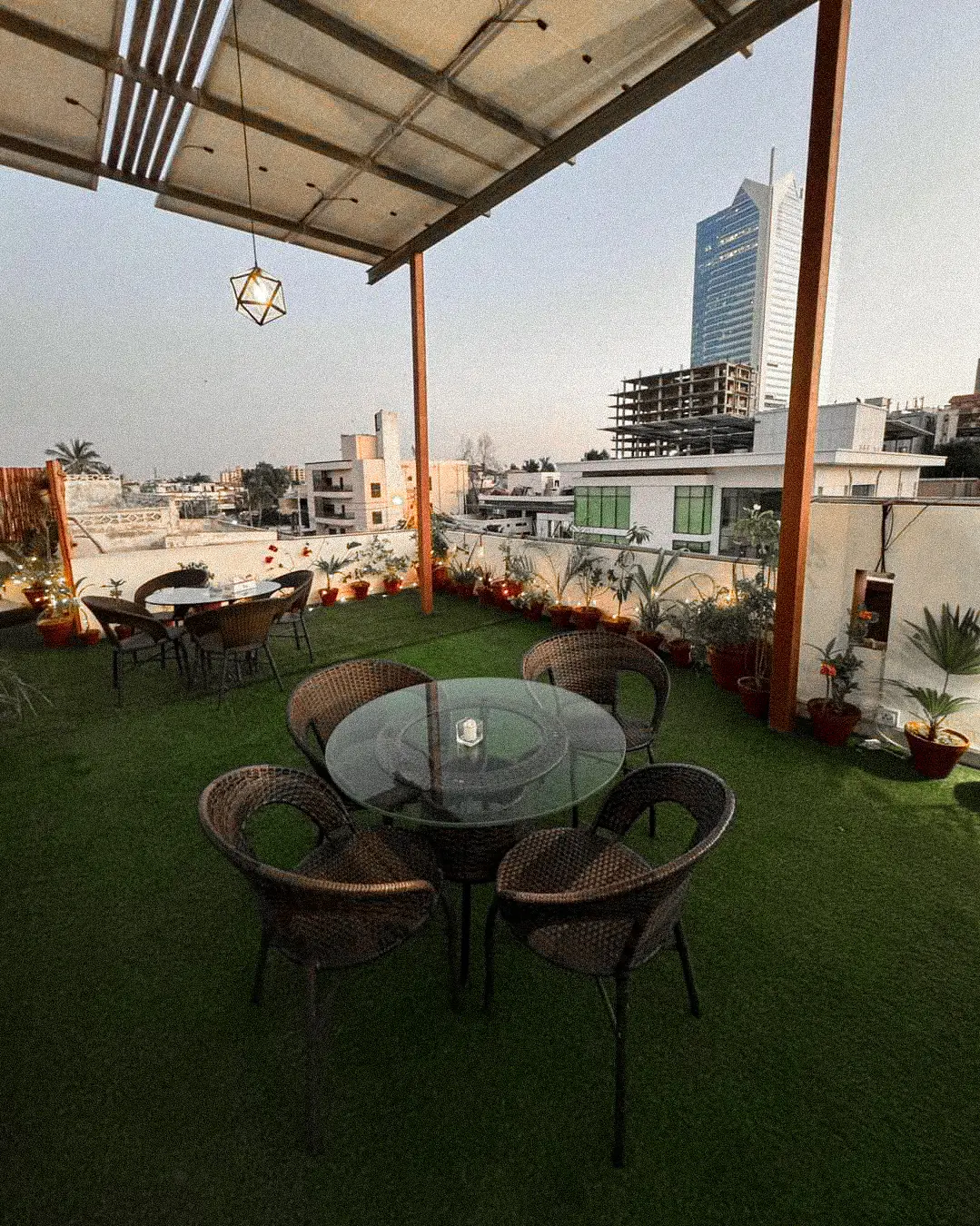 clifton rooftop skyline view